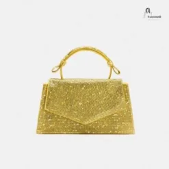 Zara Glitter Clutch